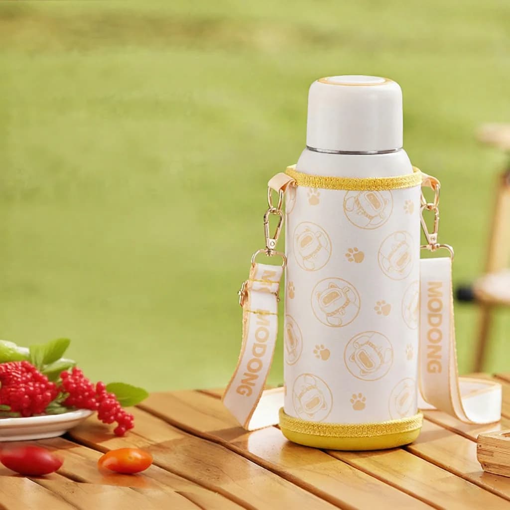 Портативна електрична дорожня чашка-чайник 600ml, внутрішня колба з 316 Stainless Steel