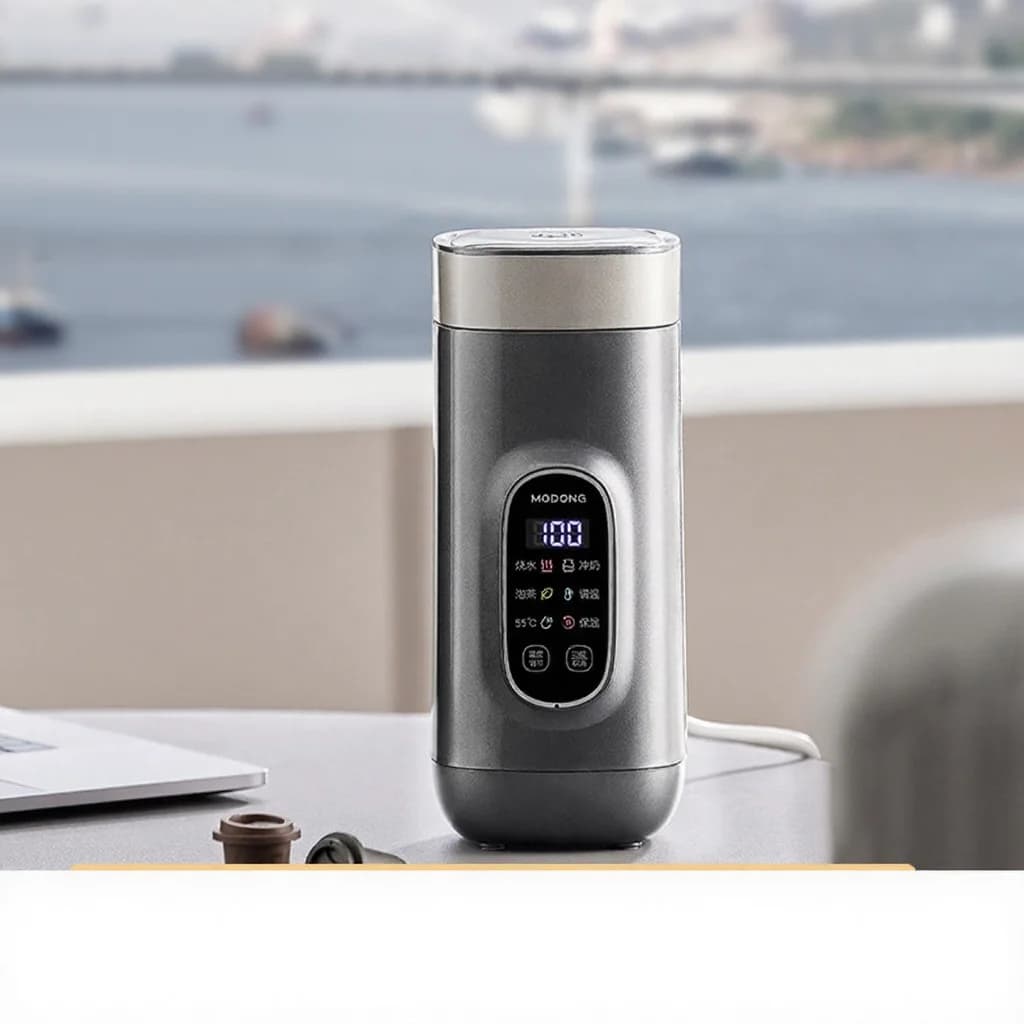 Титанова електрична дорожня чашка для підігріву води, 650ml, 220V